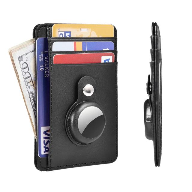 Wallet Case ID Credit Card Tracker Holder AirTag - Carbon Cases