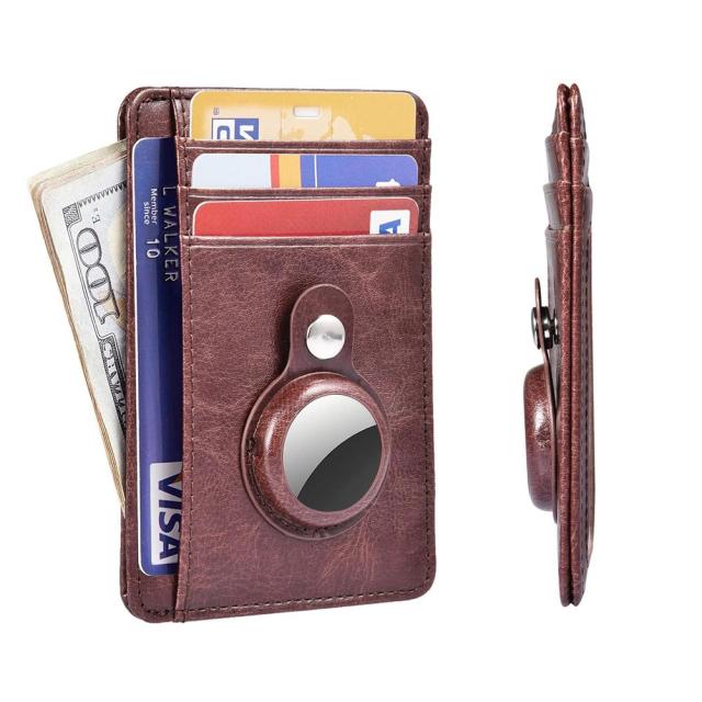 Wallet Case ID Credit Card Tracker Holder AirTag - Carbon Cases