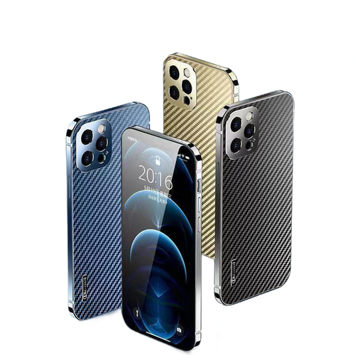 Carbon Fibre Ultra-Thin iPhone 12 / 13 Pro Max Series Case - Carbon Cases