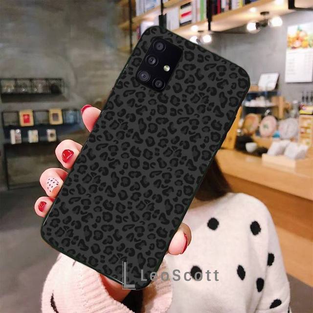 Leopard Print Pattern Phone Case For Samsung - Carbon Cases