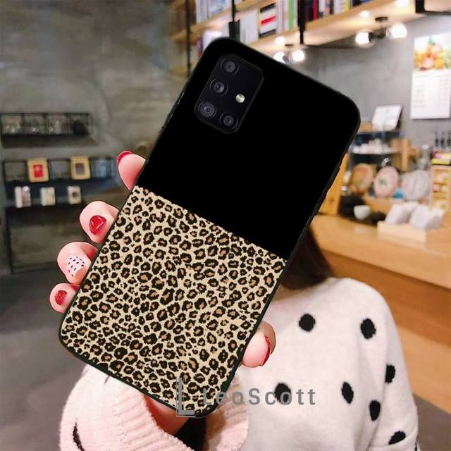 Leopard Print Pattern Phone Case For Samsung - Carbon Cases