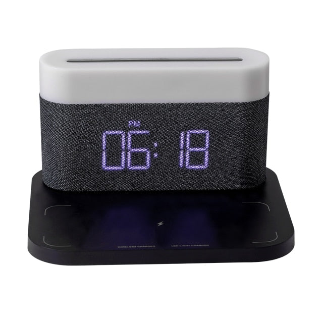 Night Light Wireless Mobile Charger - Carbon Cases