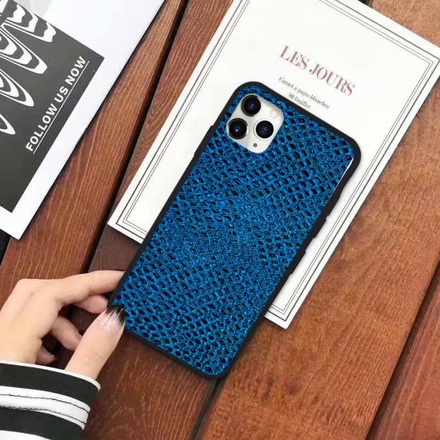 Snake Skin Print Animal Phone Case for iPhone - Carbon Cases