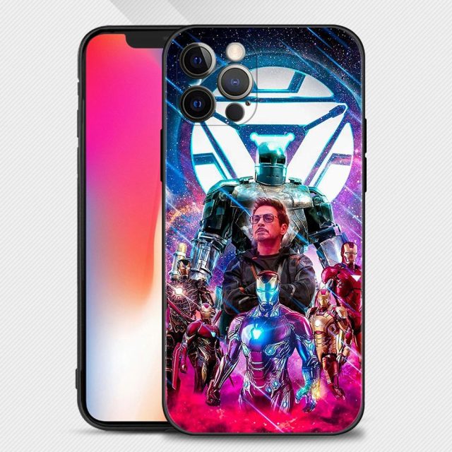 Marvel Superheroes Phone Case For iPhone - Carbon Cases