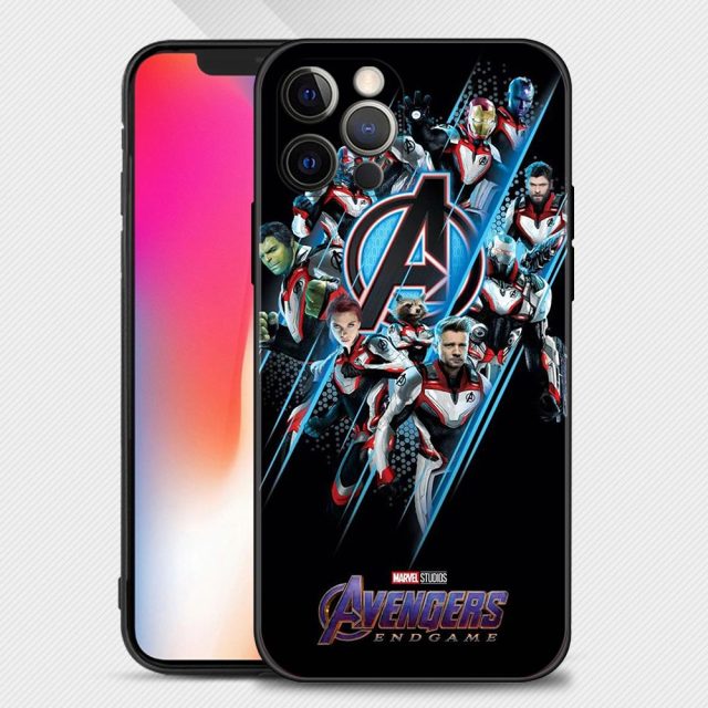 Marvel Superheroes Phone Case For iPhone - Carbon Cases