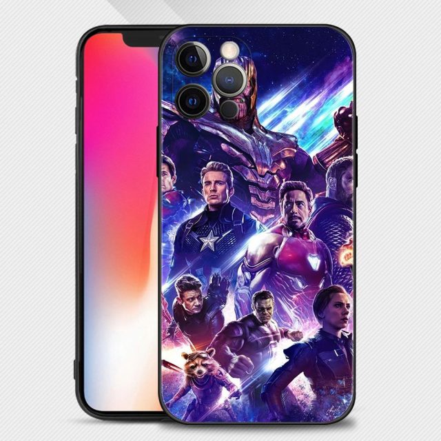 Marvel Superheroes Phone Case For iPhone - Carbon Cases