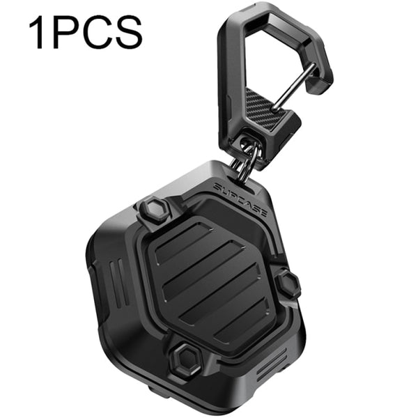 Case Designed for Apple AirTag (2021) SUPCASE UB Pro Shockproof Soft Silicone Protective - Carbon Cases