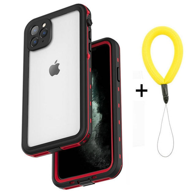 IP68 Waterproof Diving Case 360 Full Protection for iPhone - Carbon Cases