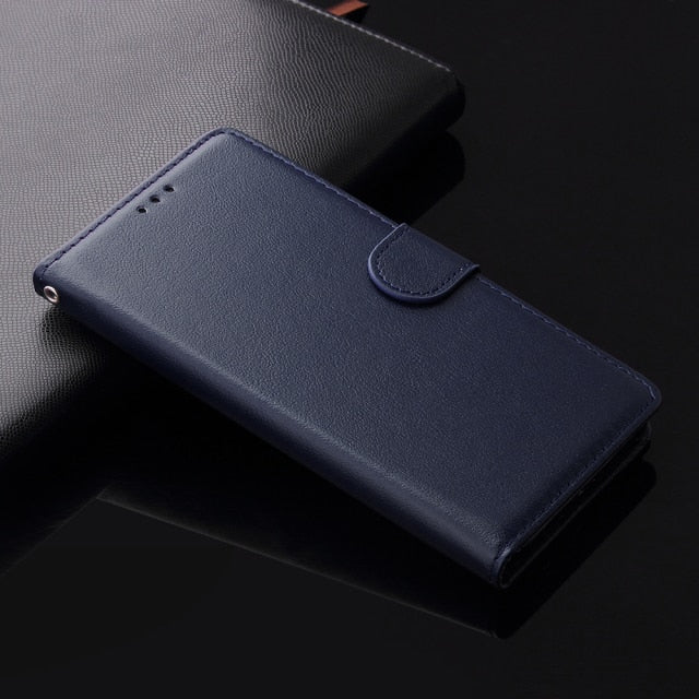 Flip Leather Wallet Case For Samsung Galaxy - Carbon Cases