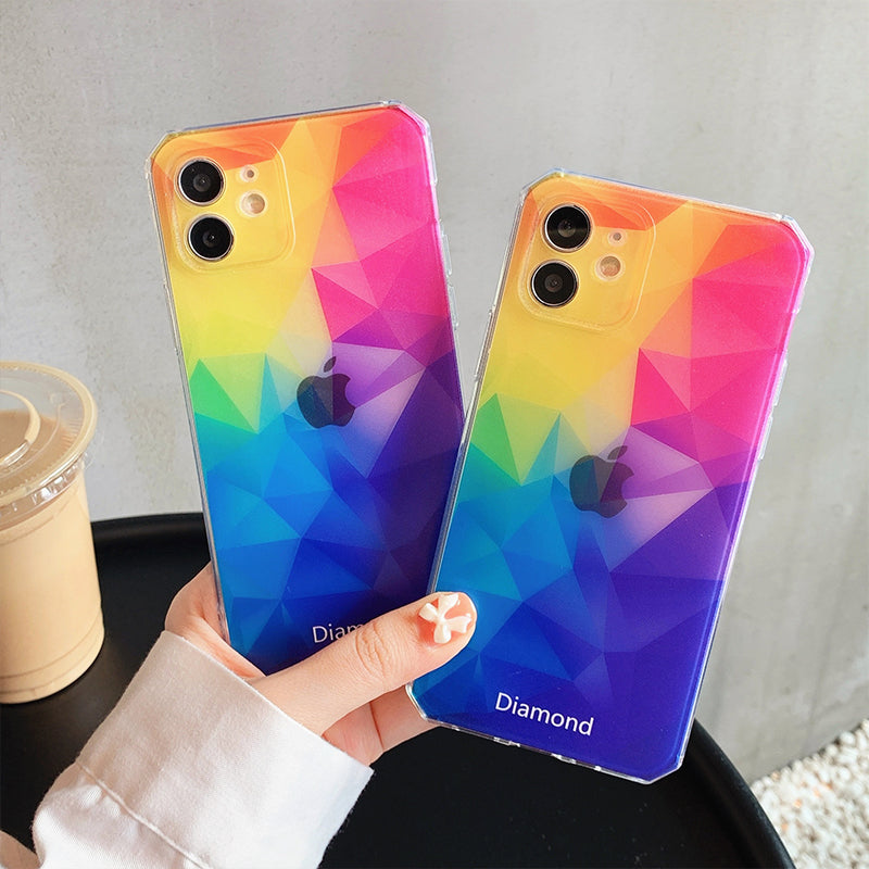 Luxury Fashion Colourful Diamond Phone Case For iPhone - Carbon Cases