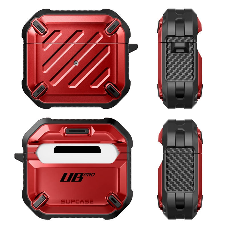 For AirPods 3 Case (2021) SUPCASE UB Pro Full-Body Rugged Protective Case - Carbon Cases