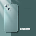 Luxury Metal Colour Plating Liquid Silicone Case for iPhone - Carbon Cases