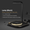15W LED Wireless Desk Charger (Light / No Light) - Carbon Cases