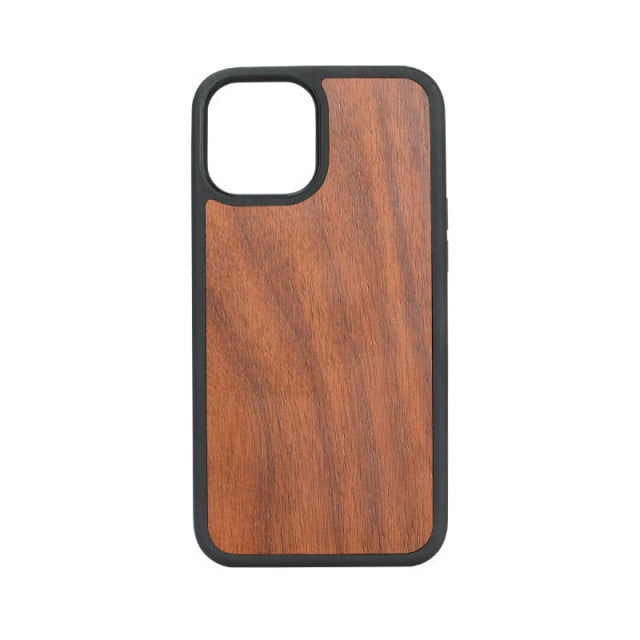 MagSafe Wood Case for iPhone - Carbon Cases