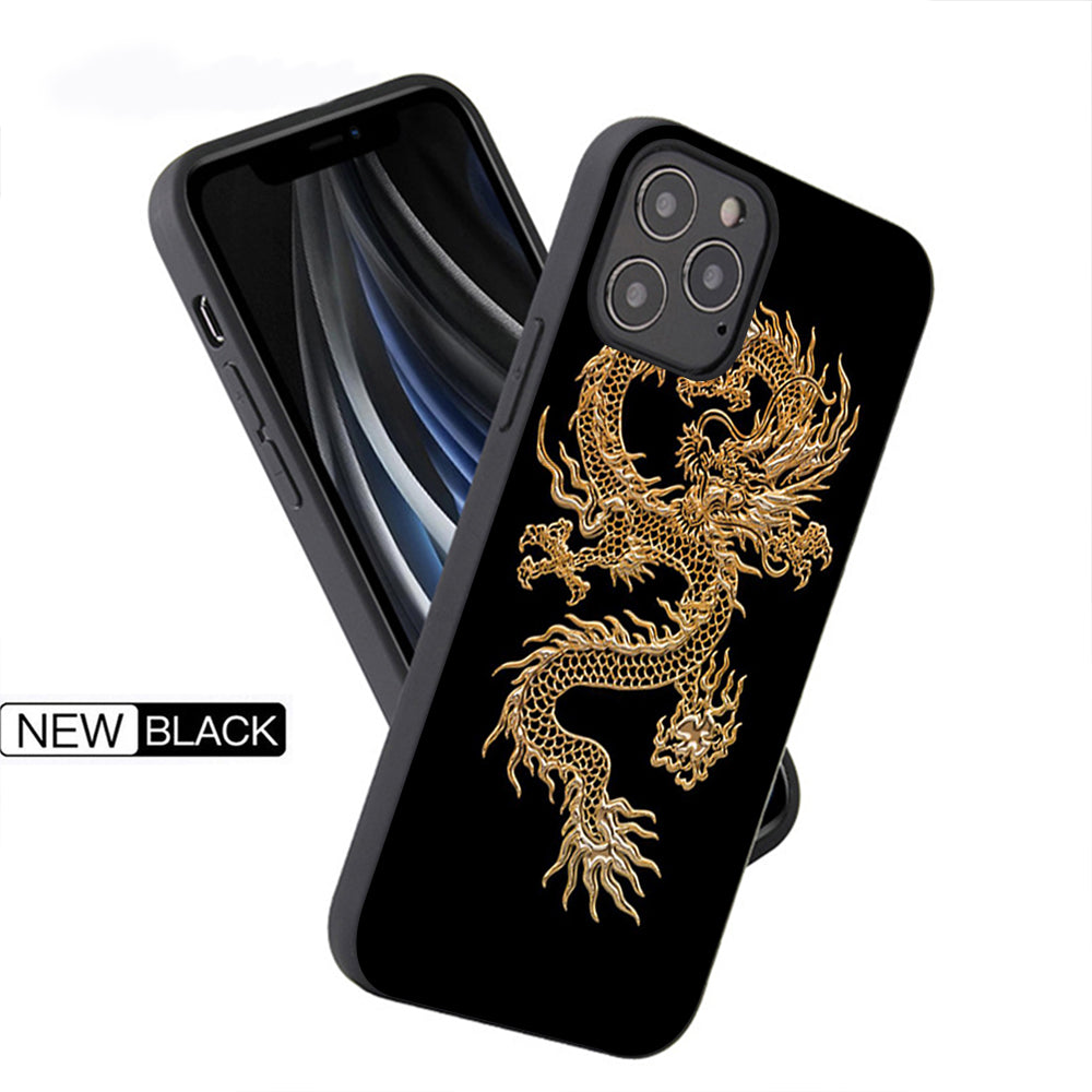 Dragon Luxury Design Phone Case For iPhone - Carbon Cases