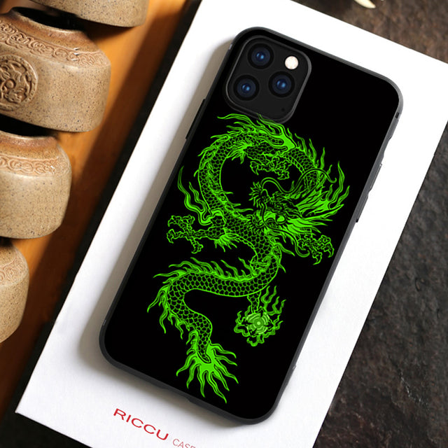 Dragon Luxury Design Phone Case For iPhone - Carbon Cases