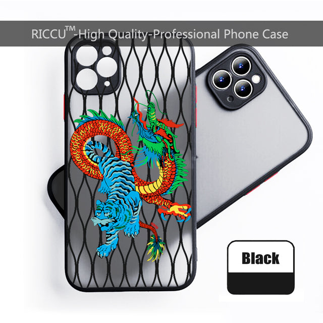 Dragon Luxury Design Phone Case For iPhone - Carbon Cases