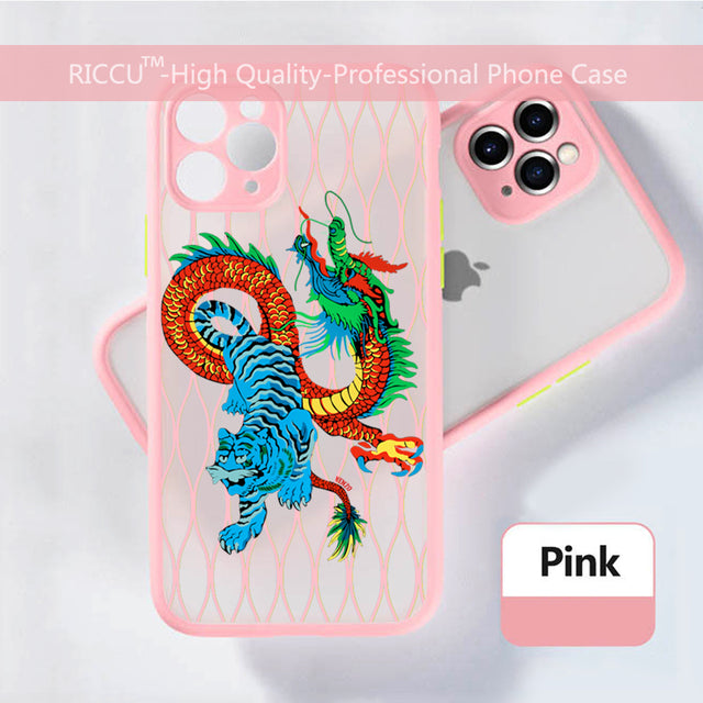 Dragon Luxury Design Phone Case For iPhone - Carbon Cases