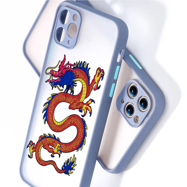 Dragon Luxury Design Phone Case For iPhone - Carbon Cases