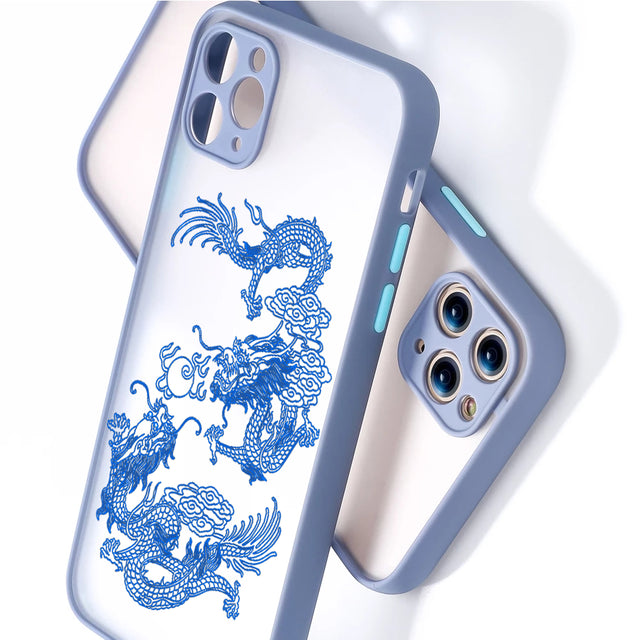 Dragon Luxury Design Phone Case For iPhone - Carbon Cases