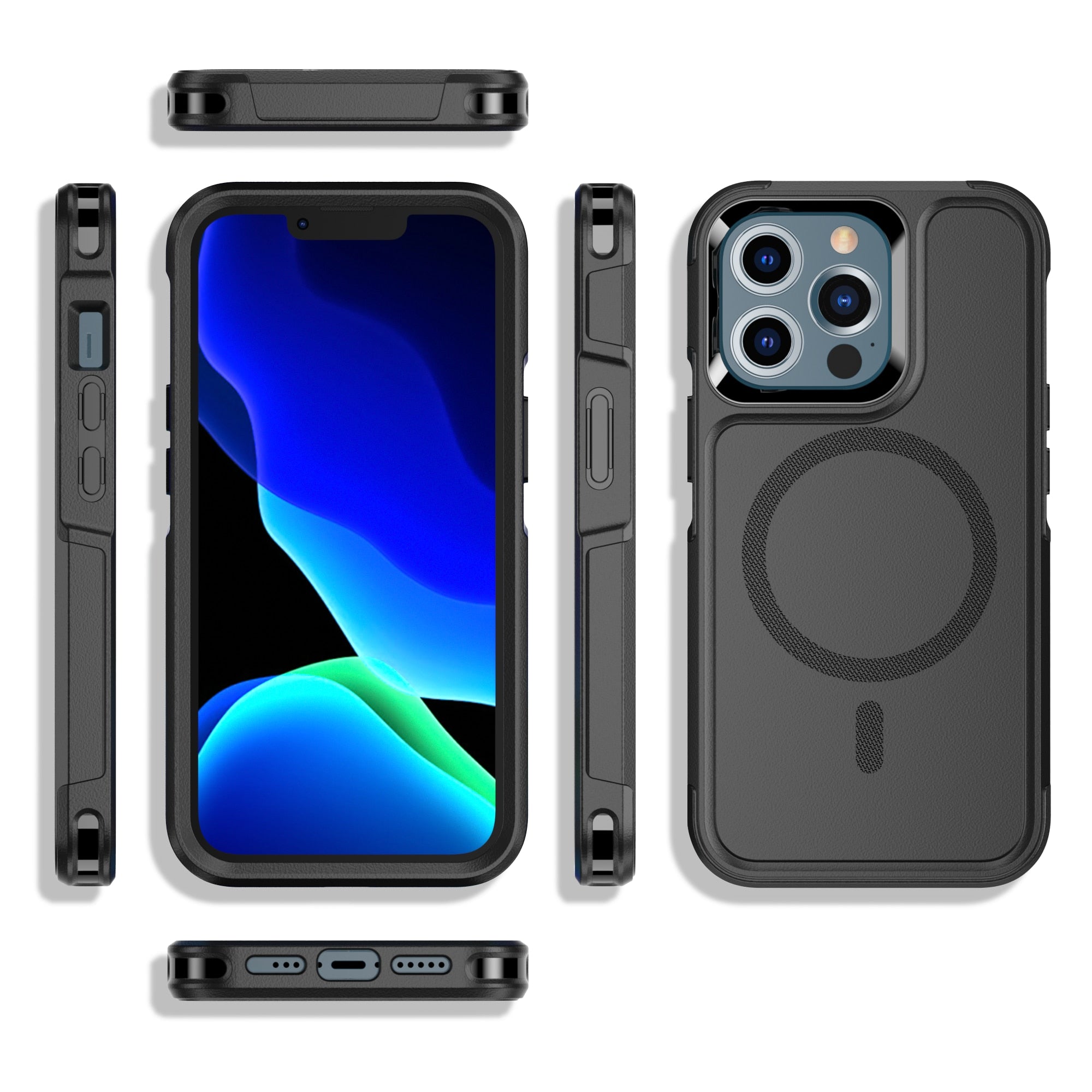 Classic Soft Silicone Bumper Ultra Slim Shockproof Case - Carbon Cases