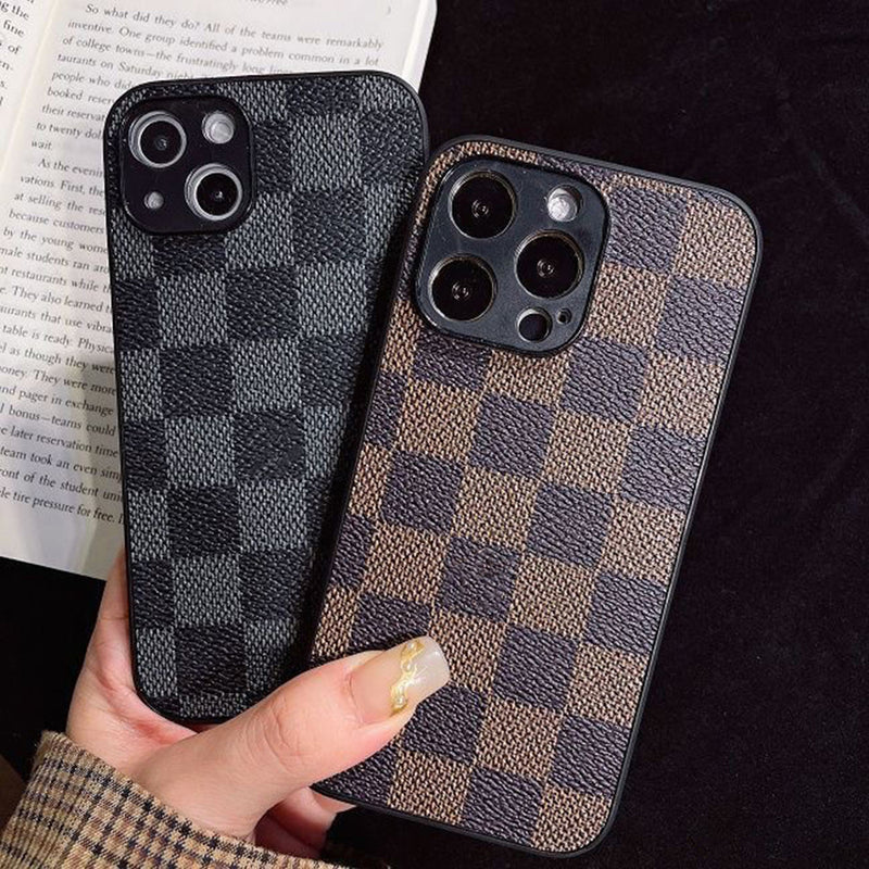 Designer Leather iPhone Case - Carbon Cases
