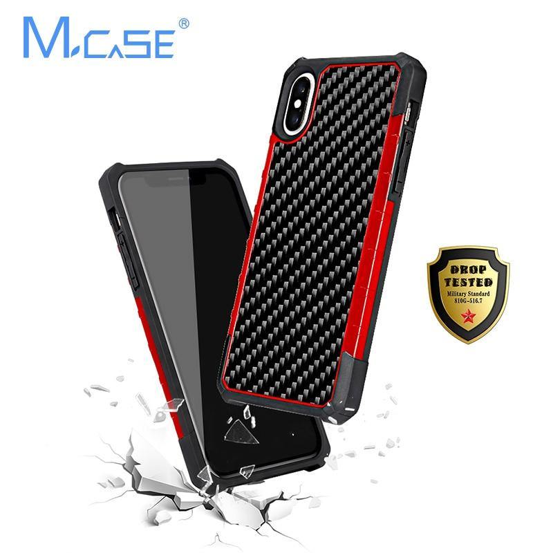 MCASE Carbon Fibre - Simple Luxury Fashion Deluxe For iPhone - Carbon Cases