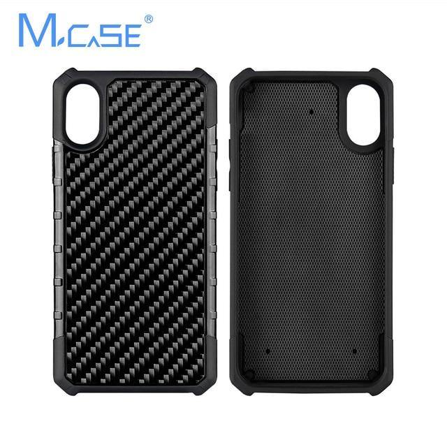 MCASE Carbon Fibre - Simple Luxury Fashion Deluxe For iPhone - Carbon Cases