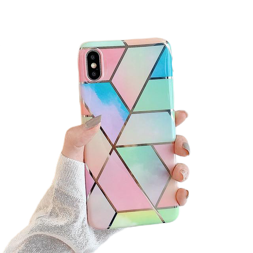 Geometric Marble Phone Cases For iPhone 13 - Carbon Cases